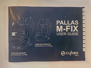 Silla coche Cybex Pallas M-Fix Isofix