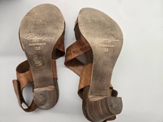 Sandalias Penélope color avellana