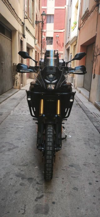 Voge 800 Rally Negra y Dorada