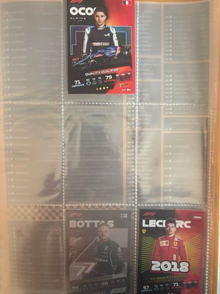 Lote Álbum y Cromos F1 Turbo Attax 2021