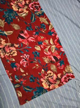 Vestido midi estampado floral talla 36/38