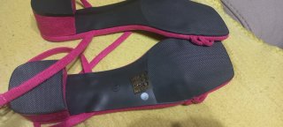 Sandalias rosas fiesta sin estrenar