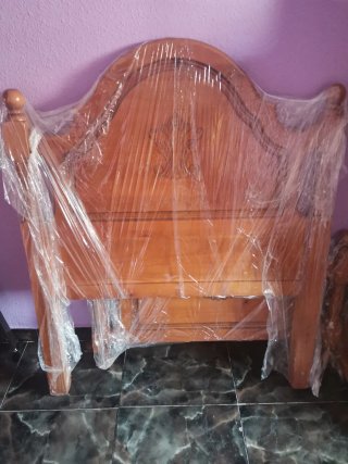 Estructura cama con somier