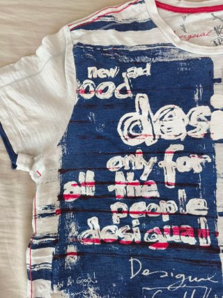 Camiseta Desigual Graffiti Talla XL