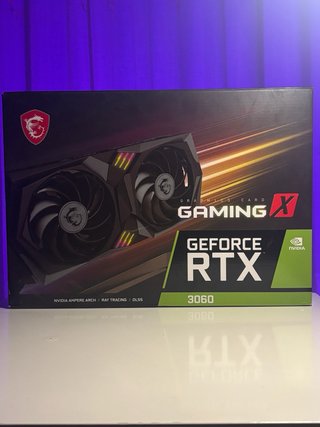 MSI RTX 3060 Gaming X 12GB – 2 años de uso