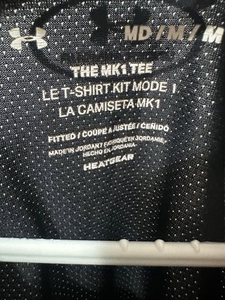 Camiseta Under Armour Negra Estampada