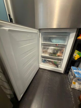 Nevera Smeg Acero Inoxidable con congelador