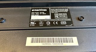Teclado eMachines KB-0108 Negro