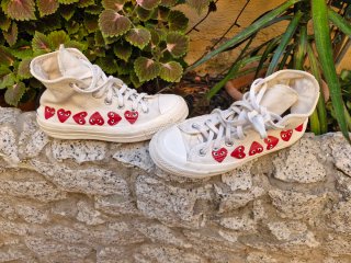 Converse x Comme des Garçons PLAY Chuck Taylor