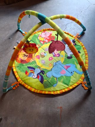 Manta de juego para bebé con arcos