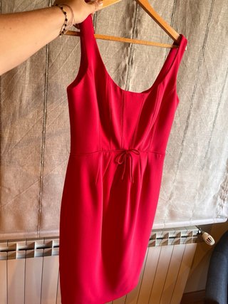 Vestido fiesta rosa fucsia