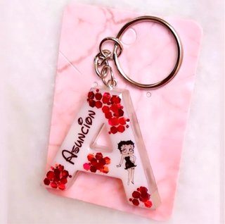 Llavero de Letra Betty Boop