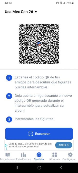 Cambio Cromos Mundial 2026