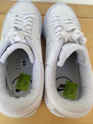 Nike Court Legacy Lift Mujer Talla 39 Blancas