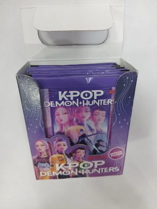 Caja de cromos K-Pop Demon Hunters
