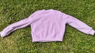 Jersey Bershka Morado Talla XS