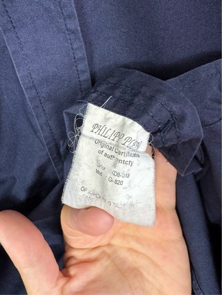 Camisa Philipp Plein Clásica Manga Larga Premium