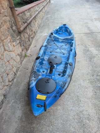 Kayak pesca Esturión