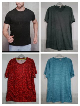 Camisetas de hombre 4 unidades