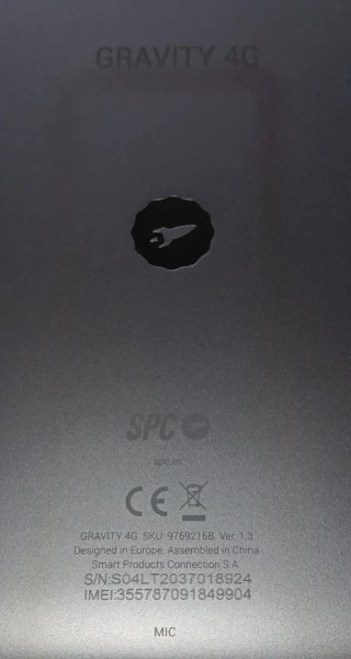 Tablet SPC Gravity.