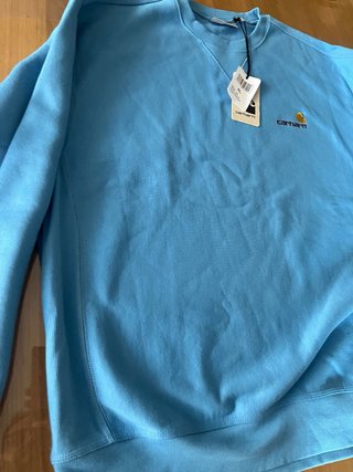 Jersey Carhartt Azul Talla XL Nuevo con Etiquetas