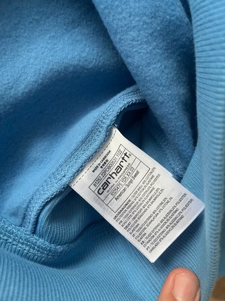 Jersey Carhartt Azul Talla XL Nuevo con Etiquetas