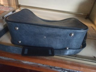 Bolso vintage gris