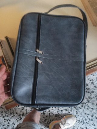 Bolso vintage gris