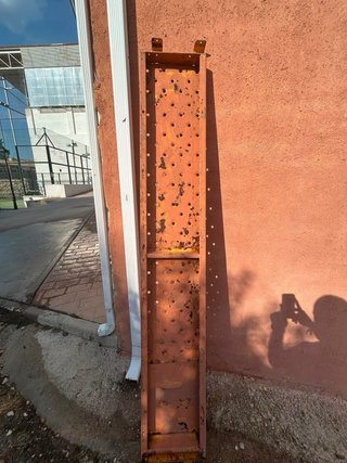 Panel metálico encofrado (Tabla andamio)