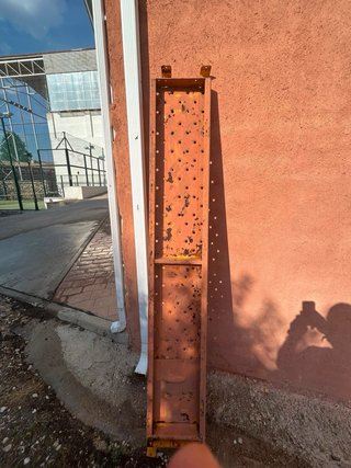 Panel metálico encofrado (Tabla andamio)