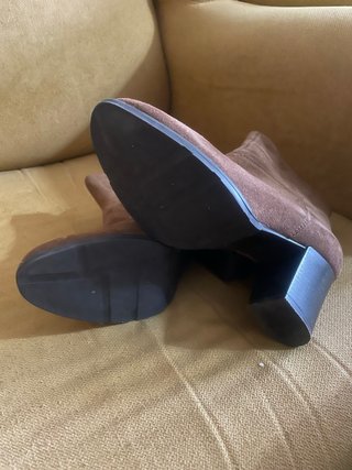 Botines Fosco Piel Serraje Marrón Talla 38