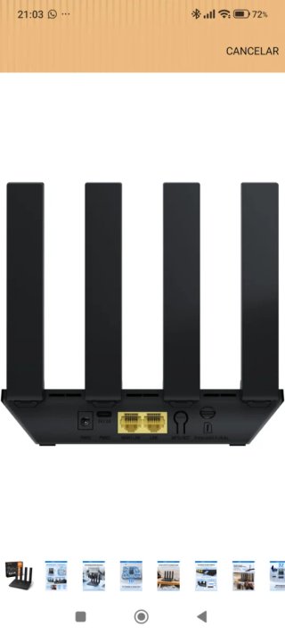 Router Tenda 4G LTE N300 Wi-Fi