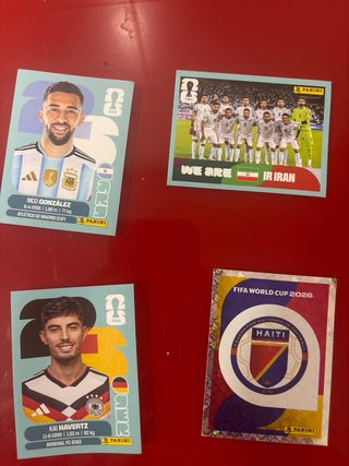 Cambio cromos Mundial 2026