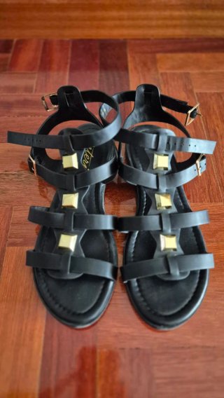 Sandalias negras mujer talla 38