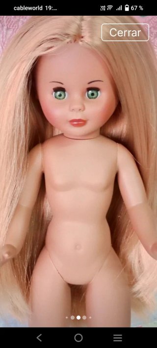 Muñeca copias de Nancy clásica,nueva,negra