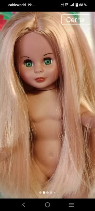 Muñeca copias de Nancy clásica,nueva,negra