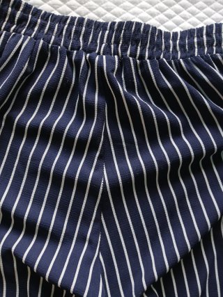 Lote Verano Blusa Blanca y Pantalón de rayas