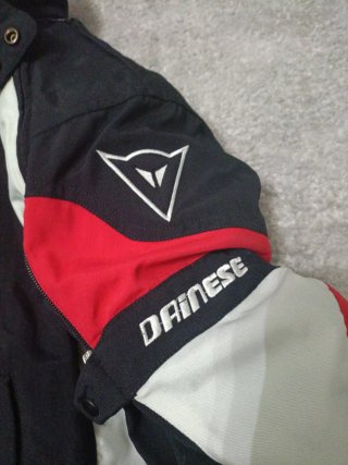 Cazadora Dainese Mujer Negra Roja Blanca