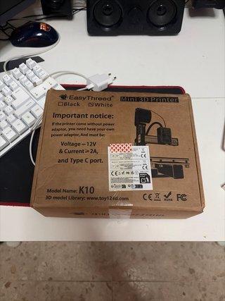 Mini Impresora 3D Easythreed Negra