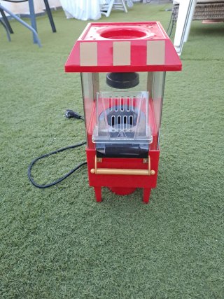 Máquina de palomitas roja