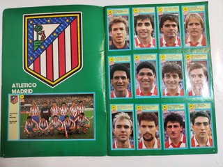 Album de cromos Liga 90-91 AS – Completo – LFP