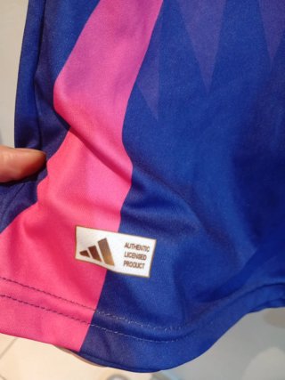 Camiseta Alemania Adidas Rosa/Azul Talla M