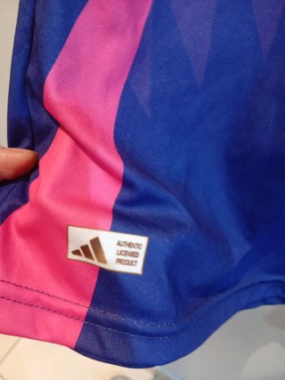Camiseta Alemania Adidas Rosa/Azul Talla M