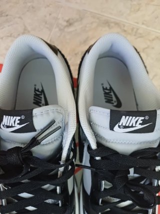 Nike Dunk Low Chenille Swoosh Black Grey
