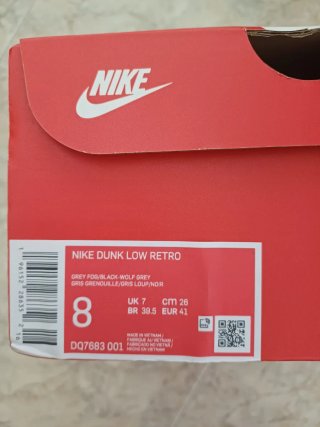 Nike Dunk Low Chenille Swoosh Black Grey