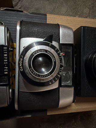 Lote 2 Cámaras Agfa y Olympus