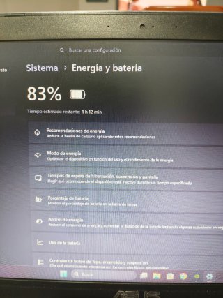 Portátil ASUS i7 GTX 1050 4GB