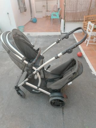 Carrito doble hauck duett 2