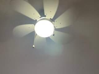 Ventilador de techo con luz,