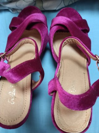 Sandalias de tacón alto con plataforma
